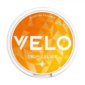 VELO Tropical Ice Mini Nicotine Pouches – Snus Pods (6mg)